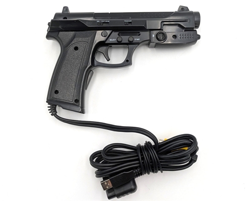 Mission 2 Light Gun - Sort - PS2 Tilbehør (A Grade) (Genbrug) 